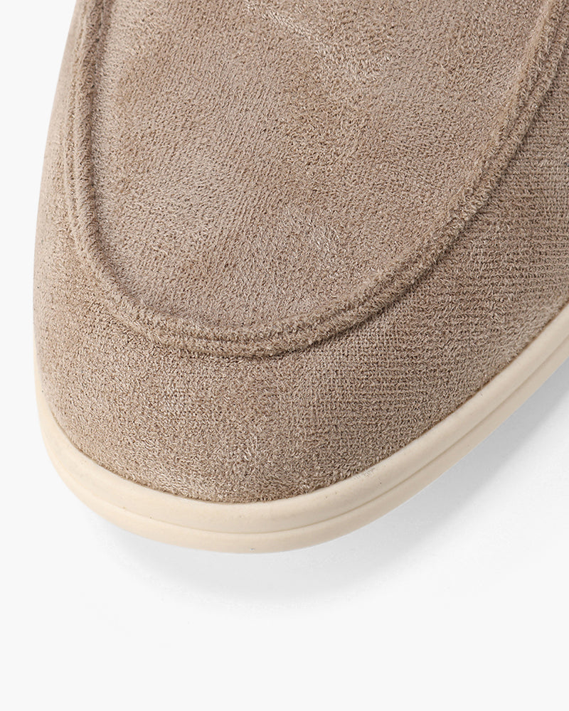 Suede loafer